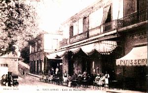 Souk-Ahras - Rue Victor Hugo - Cafe de Marseille